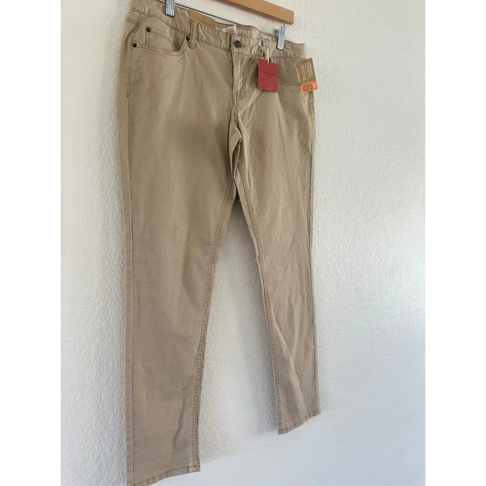 Mossimo Supply Co‎ Skinny Pants Womens 13 Khaki Low Rise Fit 6 Stretch Chino